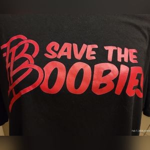 Save the Boobies Shirt XXL